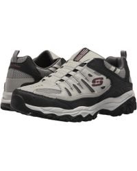 skechers after burn slip on
