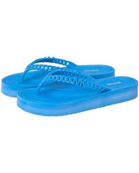 MICHAEL Michael Kors - Zaza Flip Flop Sandals, Synthetic - Lyst