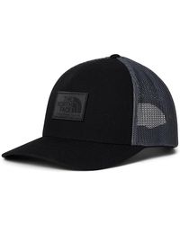 The North Face - Keep It Patched Trucker Traditional Hats Tnf/Asphalt, Polyester - Lyst