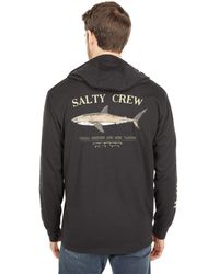 mens salty crew moletom com capuz