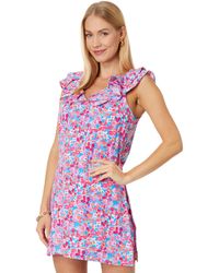 Lilly Pulitzer - Linwood Ruffle Romper - Lyst