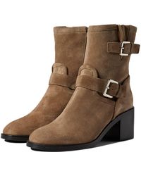 aquatalia falco suede chelsea bootie
