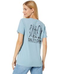 Salty Crew - Line Up Short Sleeve Boyfriend Tee - Lyst