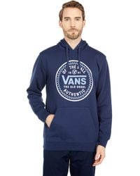 blue vans hoodie mens