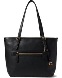 COACH - Polished Pebble Leather Taylor Tote - Lyst