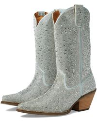 Dingo - Silver Dollar Leather Boot - Lyst