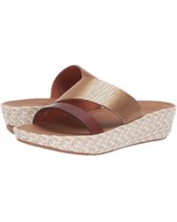fitflop twiss leather slides