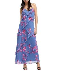 AllSaints - Marina Iona Dress (Neon) Dress - Lyst