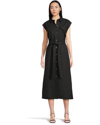 Barbour - Birdie Maxi Dress Dress, Cotton/Linen - Lyst
