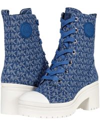 michael michael kors corey canvas combat boot