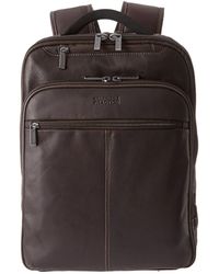 kenneth cole leather backpack