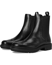 Ecco - Metropole Oslo Chelsea Wingtip Boots Boots, Leather - Lyst