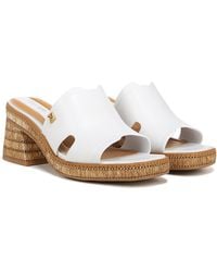 Franco Sarto - Florence Fashion Slide Heeled Sandals - Lyst