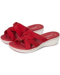 Clarks - Breeze Rae Cam Sandals 11 D - Lyst