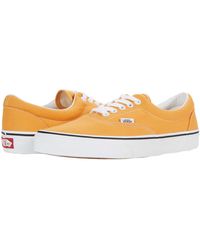 vans platform yellow