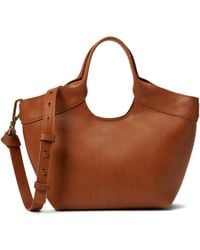 Madewell - The Mini Sydney Cutout Tote In Leather - Lyst