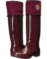 tommy hilfiger rain boots sale