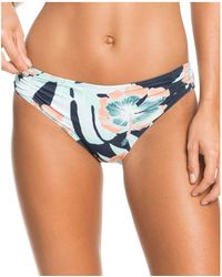 ROXY Womens Solid Beach Classics Tie Side Swimsuit Bikini Bottom
