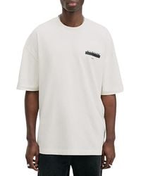 AllSaints - Redact Short Sleeve Crew T Shirt 1, Cotton - Lyst