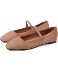 Madewell - The Greta Ballet Flat In Suede - Lyst