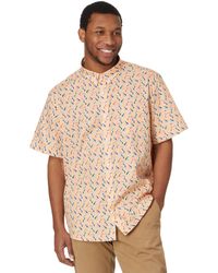 Johnston & Murphy - Short Sleeve Toucan Print Shirt - Lyst