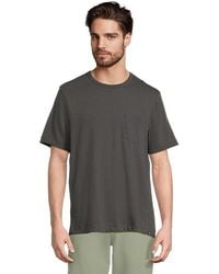 Faherty - Sunwashed Pocket T-Shirts Clothing, Cotton - Lyst