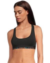 Calvin Klein - Icon Cotton Modal Pride Unlined Bralette Bra Xs 2) Cotton/Elastane/Modal - Lyst