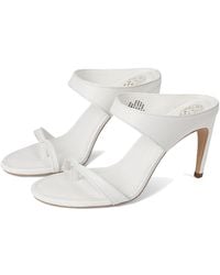 Vince Camuto - Brisa Toe Loop High Heel Mule Sandals Sandals 1, Leather - Lyst