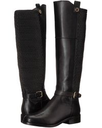 cole haan tall black boots