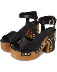 Free People - Cecily Clog Shoes, Leather - Lyst