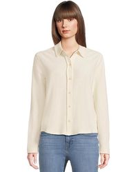 Lilla P - Collared Button Down Clothing, Cotton/Modal/Polyester - Lyst