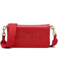 Marc Jacobs - The Leather Magnetic Flap Mini Crossbody - Lyst