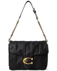 COACH - Times Square Tabby Shoulder Bag 26 With Quilting Shoulder Handbags, Leather/Textile - Lyst