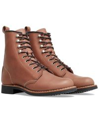 Red Wing - Wing Heritage Silversmith (Mocha) Lace-Up Boots - Lyst