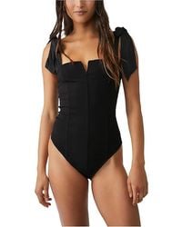 Free People - Lola Bodysuit Jumpsuit & Rompers One Piece Xl 14) Elastane/Polyester - Lyst