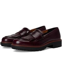 Ecco - Metropole Oslo Loafer Flat Shoes, Leather/Textile - Lyst