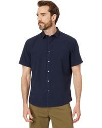 UNTUCKit - Cotton Seersucker Short-sleeve Pavao Shirt - Lyst
