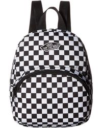 vans solid mini canvas backpack