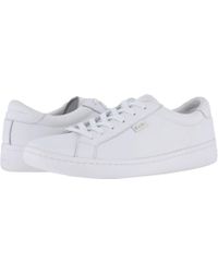 Keds Ace V Leather in White - Lyst