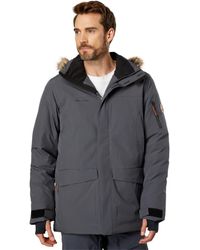 Obermeyer Ridgeline Jacket W/ Faux Fur - Gray