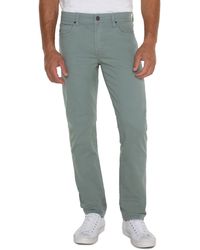Liverpool Los Angeles - Kingston Modern Straight Peached Colored Twill - Lyst
