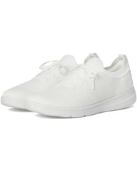 Fitflop - Super-q Knit Slip-on Laced Sneakers - Lyst