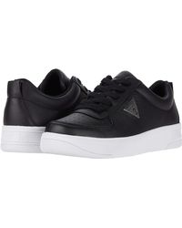 guess women's hype lace up sneakers