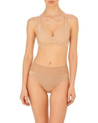 Natori - Side Effect Side Support Unlined Underwire Bra (Cafe) Bra - Lyst