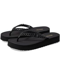 MICHAEL Michael Kors - Zaza Flip Flop Sandals, Synthetic - Lyst