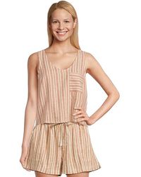Toad&Co - Taj Hemp Button Back Tank Top Clothing, Elastane/Lyocell/Tencel - Lyst