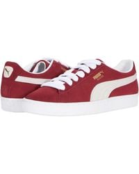 puma suede classic xxi red