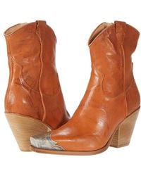 Free People - Brayden Western Boot Shoes, Leather - Lyst