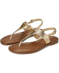 MICHAEL Michael Kors - Mandy Thong Sandal Sandals, Synthetic - Lyst