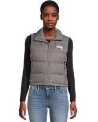 The North Face - Hydrenalitetm Down A-Line Vest Coat, Nylon/Taffeta - Lyst